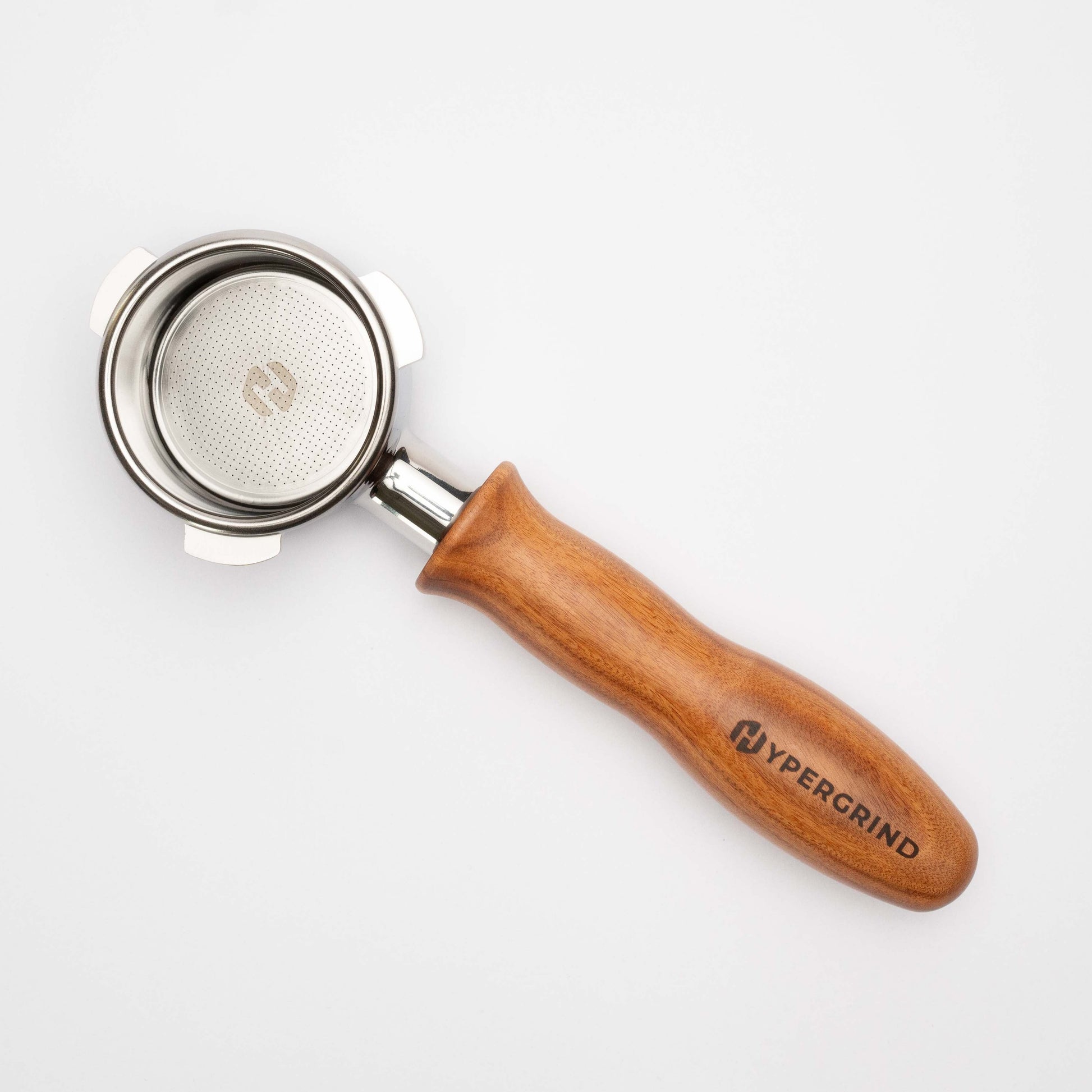 Breville 54mm Bottomless Portafilter (Rosewood) Ergonomic