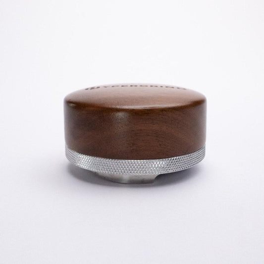 Coffee Distributor Tool Walnut/Stainless