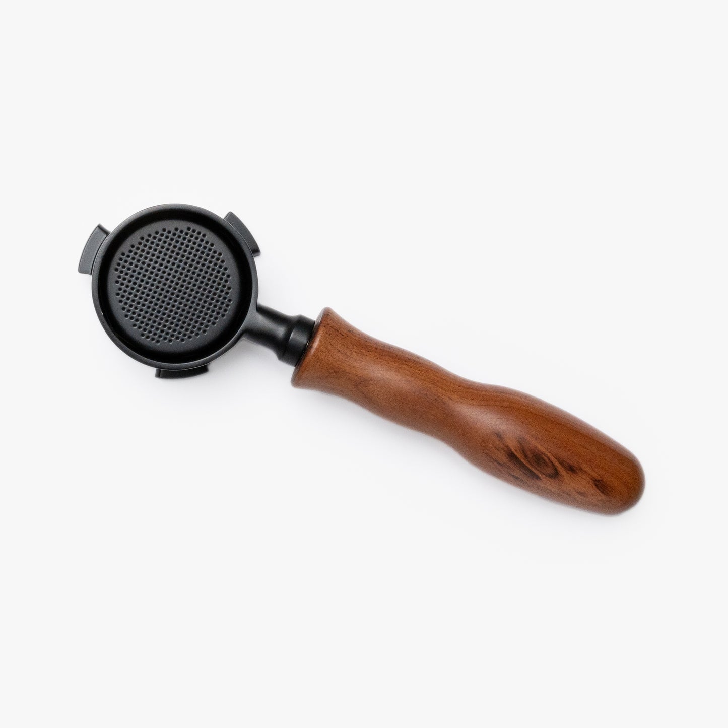 De'Longhi Dedica/SMEG 51mm Bottomless Portafilter (Black/Rosewood)