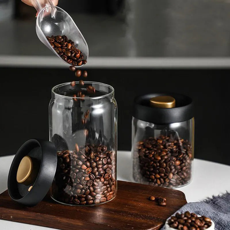 Coffee Bean Airlock Storage Cannister