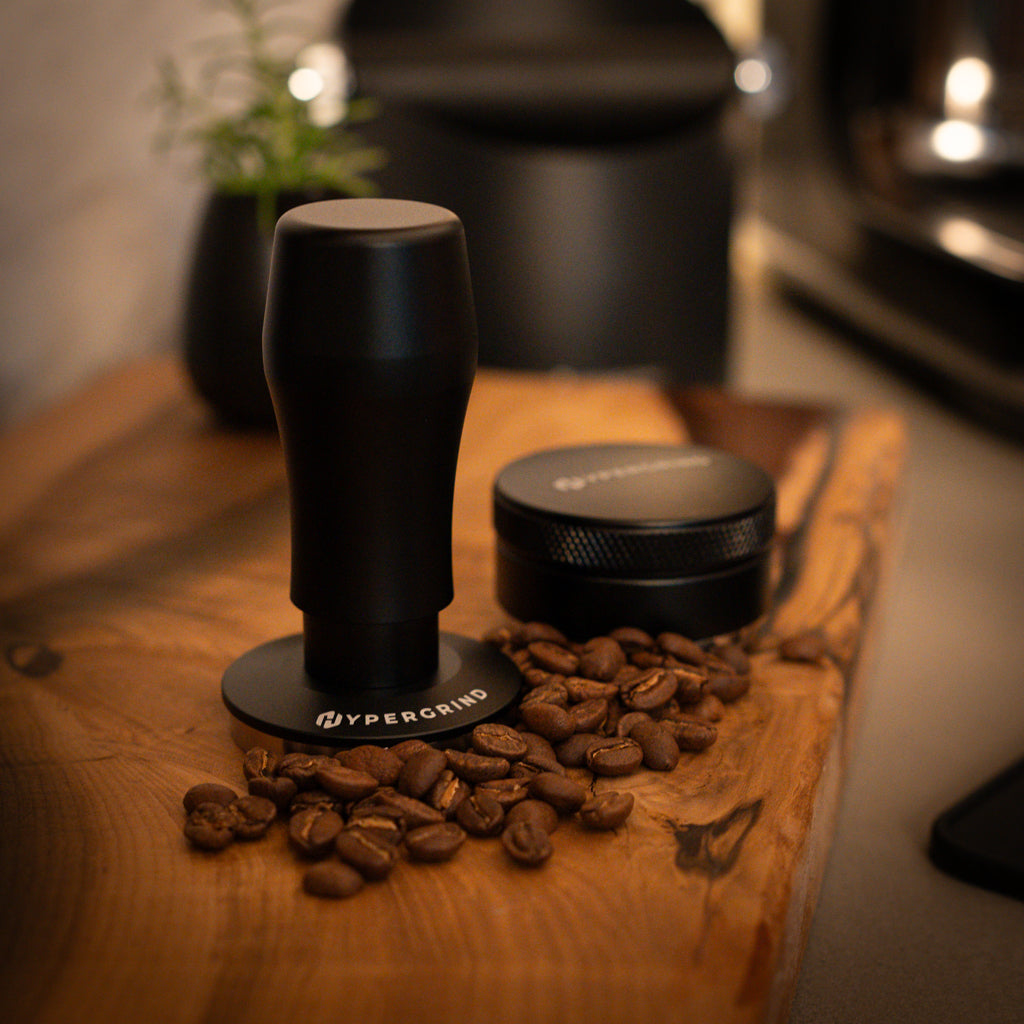 Self Levelling Coffee Tamper (Black)