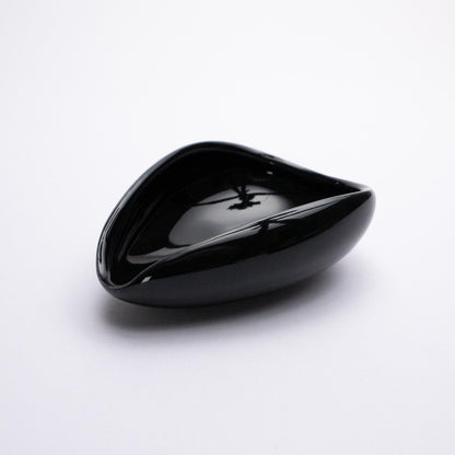 Ceramic Coffee Bean Measuring Cup Black