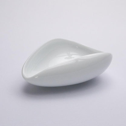 Ceramic Coffee Bean Measuring Cup White