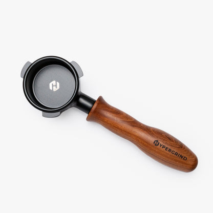 Breville 54mm Bottomless Portafilter (Black/Rosewood)

