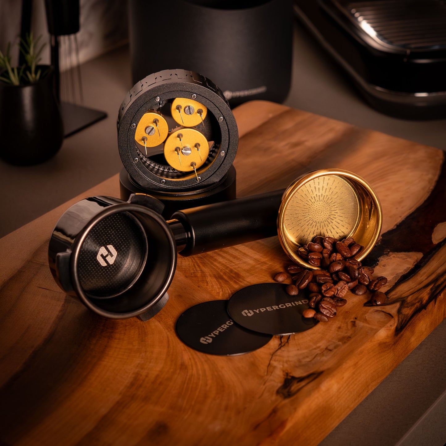 Hypergrind Signature Black & Gold Kit (Breville 58mm)