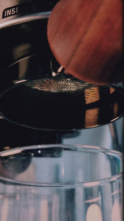 La Marzocco 58mm Bottomless Portafilter (Black/Rosewood)